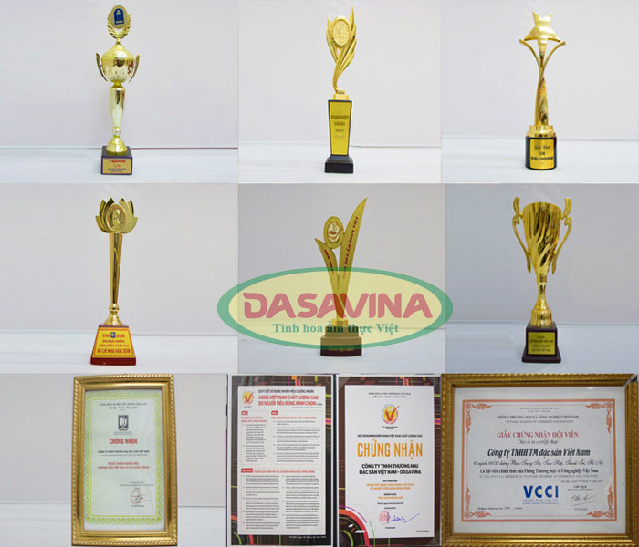 Những giải thưởng danh giá của công ty